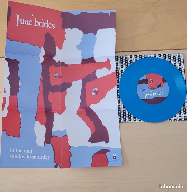 The June Brides, "In The Rain / Sunday to Saturday" (45 tours) (image 3)