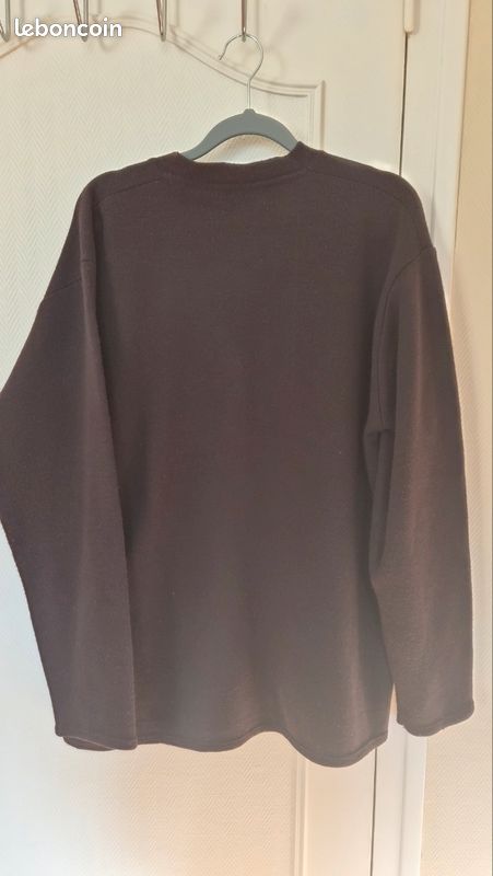Vestiaires Principauté Cannoise Taille 34 gilet marron femme Cachemire