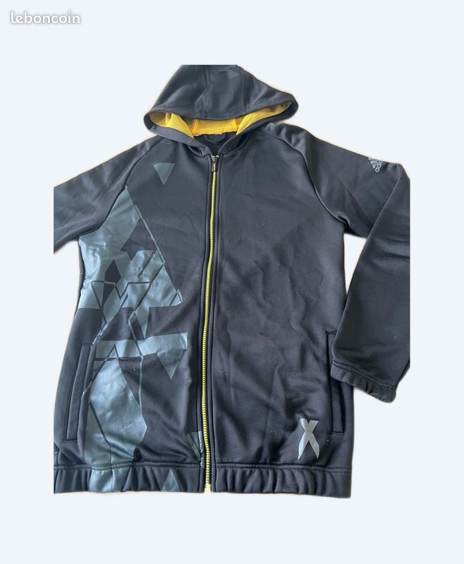 Sweat à capuche manche longue Adidas (image 1)