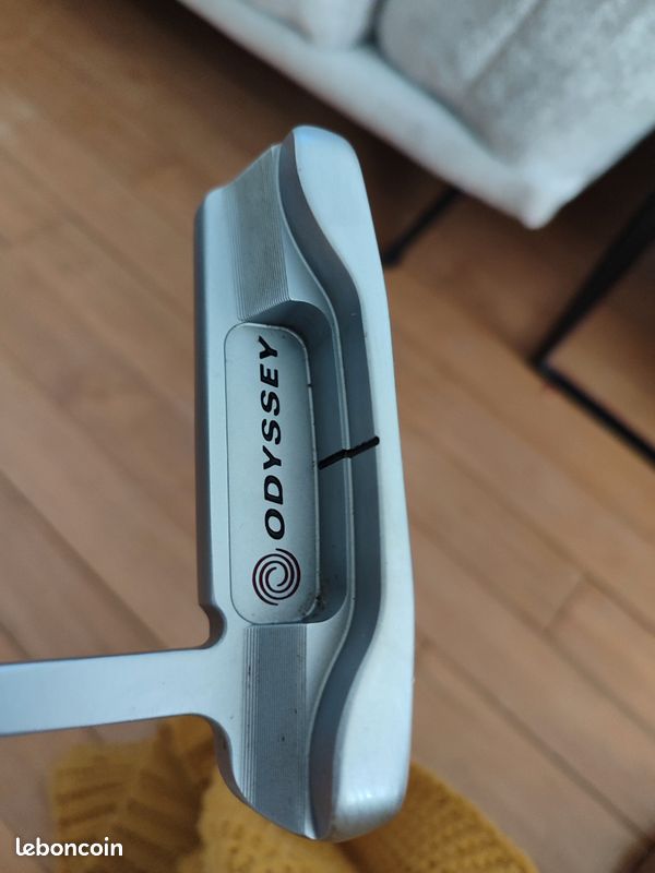 Odyssey White Hot OG Putter One en acier pour droitier avec tige en acier 2023 86 cm