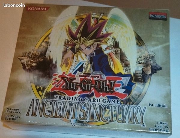 YuGiOh Display Ancient Sanctuary ASTEN 1st Edition  Vintage 2004 -  Collection