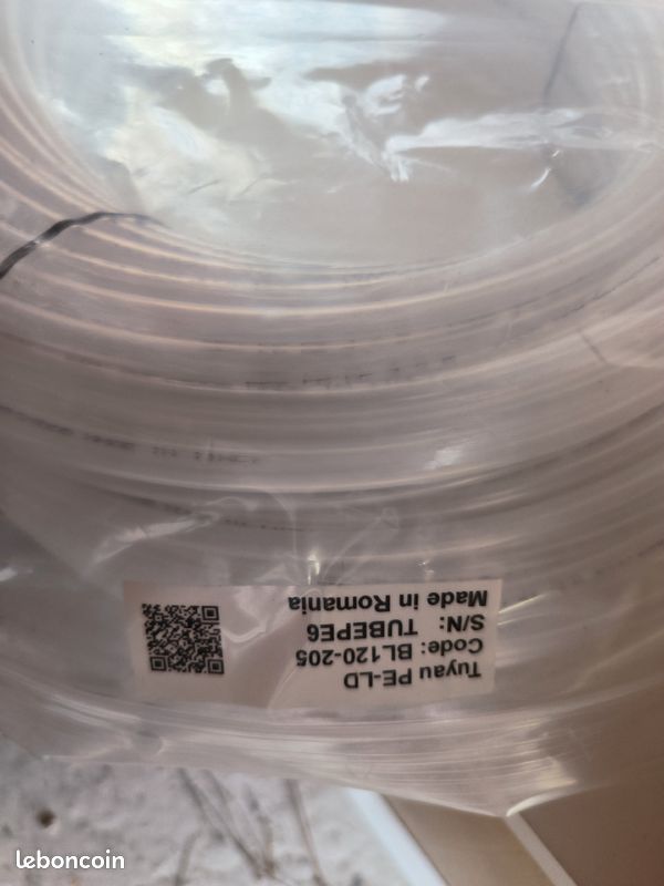 Tubing PVC rigide 4/6 100m (image 2)