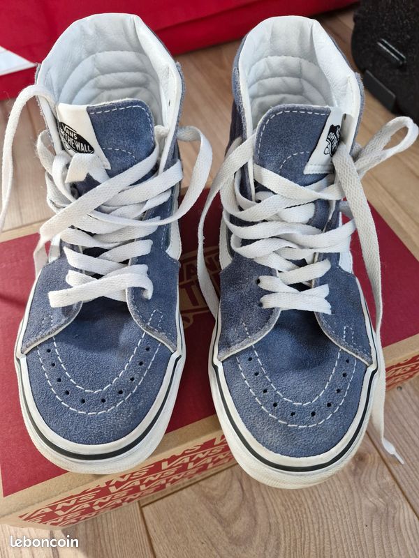 Vans montante bleue (image 1)