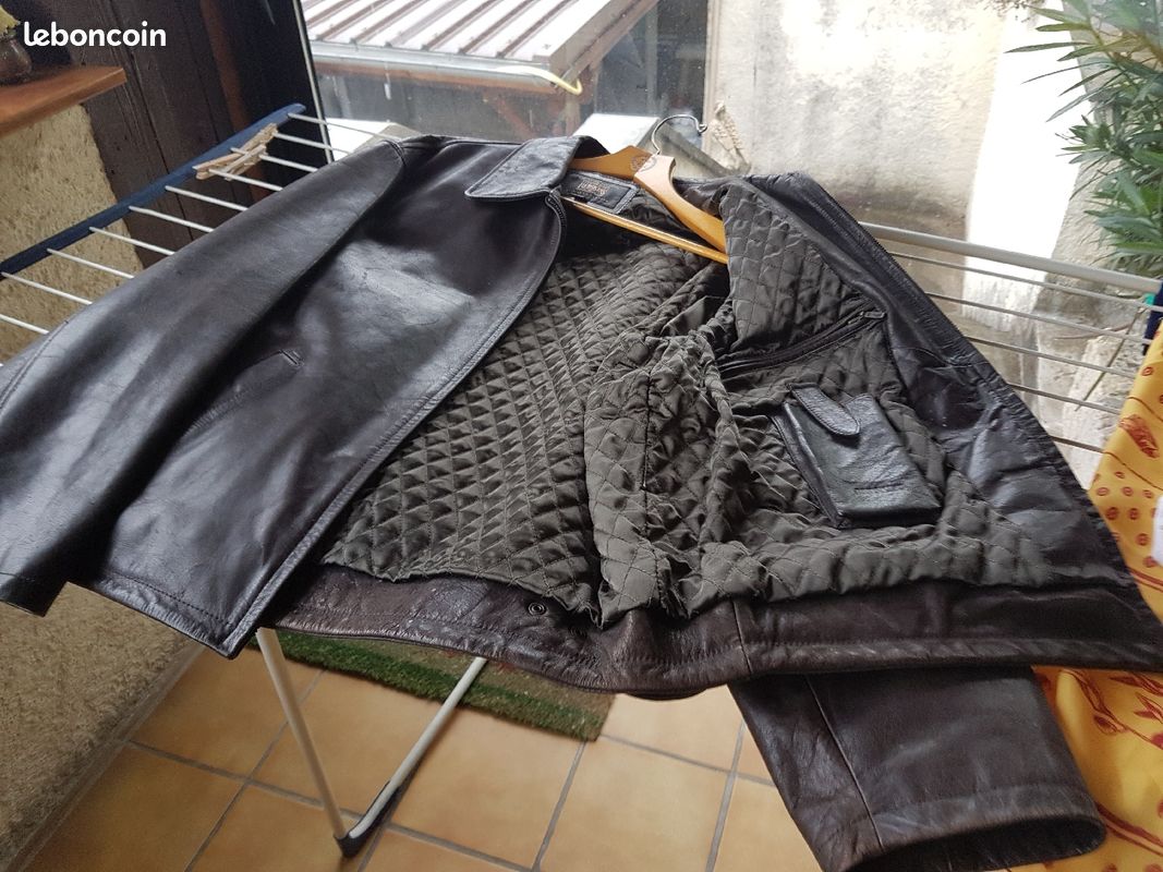 Blouson cuir homme (image 3)
