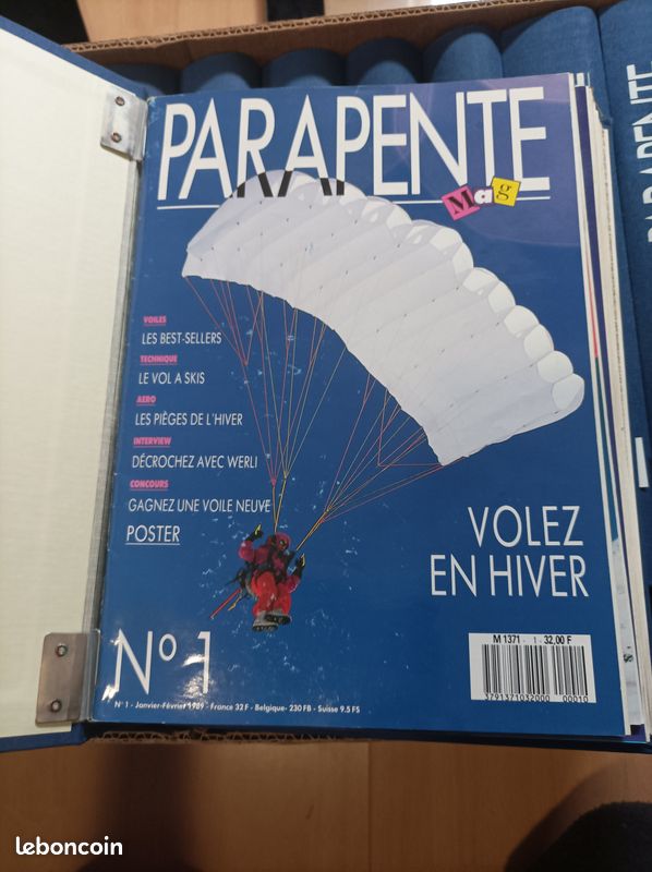 Collection exceptionnelle Parapente Mag (image 1)