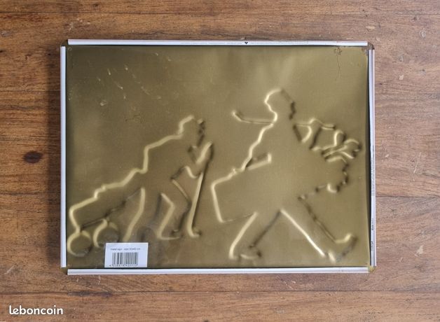 Plaque métal plate 20 x 30 cm : Dart for a GUINNESS | UK