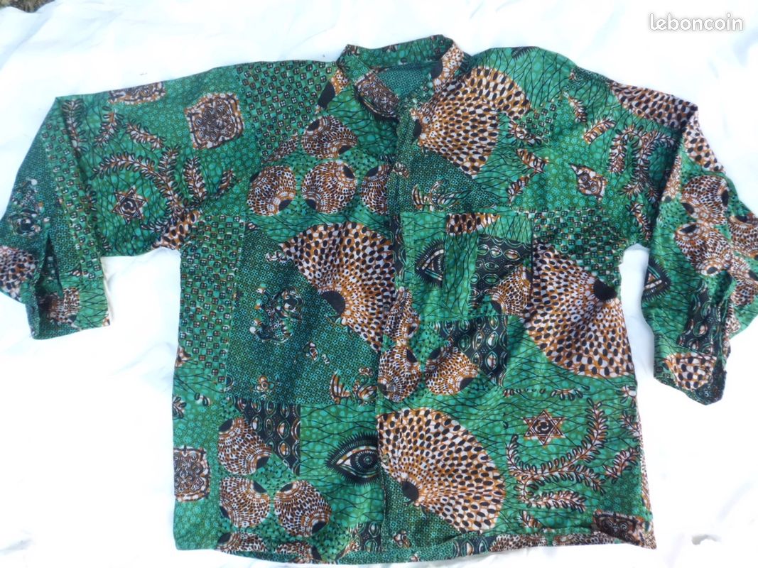 Chemise femme en Wax (image 1)