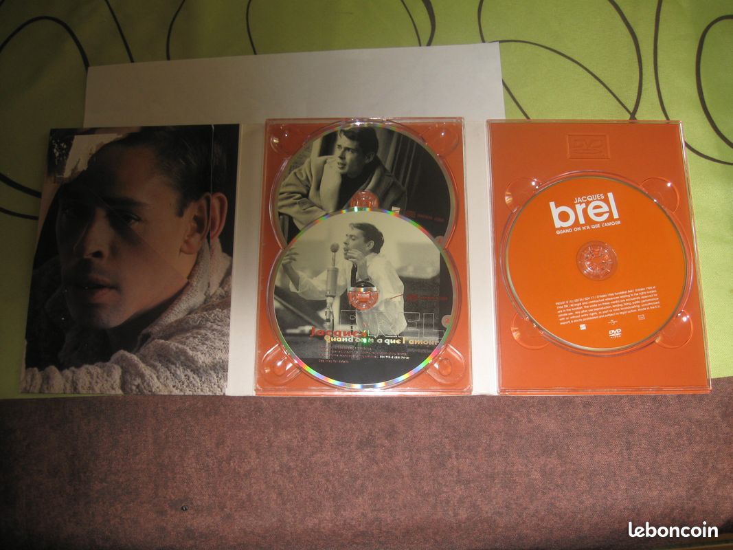 Jacques Brel – Quand On N'a Que L'amour 2xCD + 1 DVD (image 4)