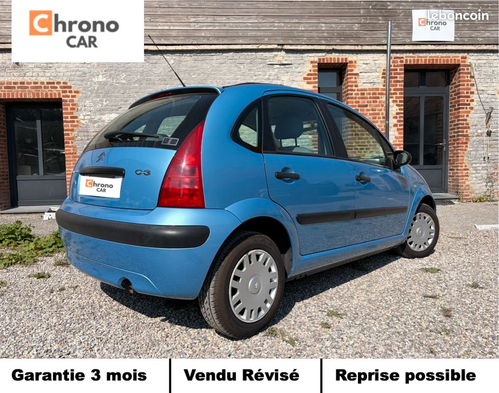Citroen C3 1.1i 60ch 5p / 1ERE MAIN / SUIVI COMPLET (image 3)
