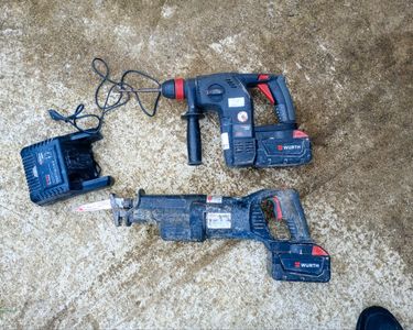Scie Sabre Sans Fil Wurth SBS 12-A - 12V - Très Bon état - Batterie Incluse