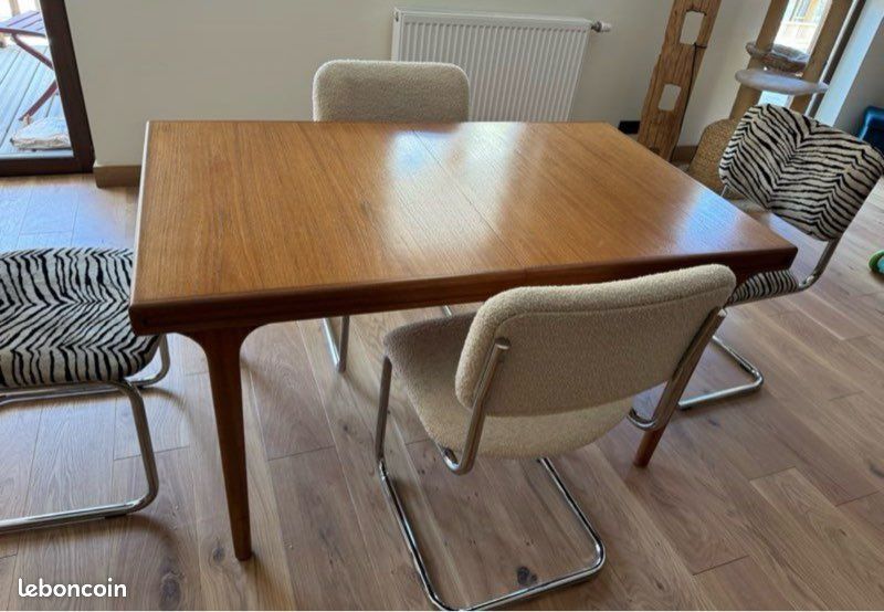 Table scandinave vintage (image 1)