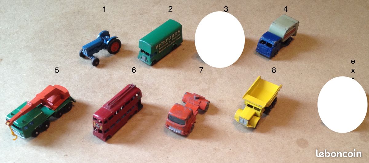 LESNEY TRACTORS MINIATURE ANNEES 1960 POUR COLLECTION. Page 4/14 (image 1)