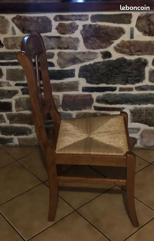 Table chêne+ chaise (image 1)