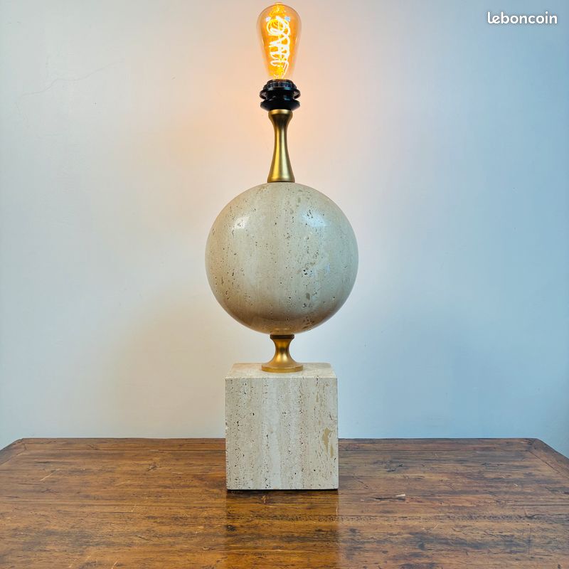 Ancienne Lampe De Barbier – Années 1950 – Dans Sa Boîte D'origine – Idéal Up-cyclisme