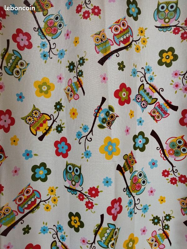 Rideau chouettes (image 2)