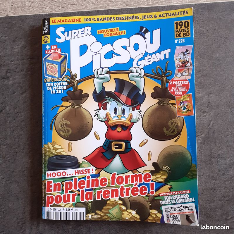 Livre album SUPER PICSOU géant (image 1)