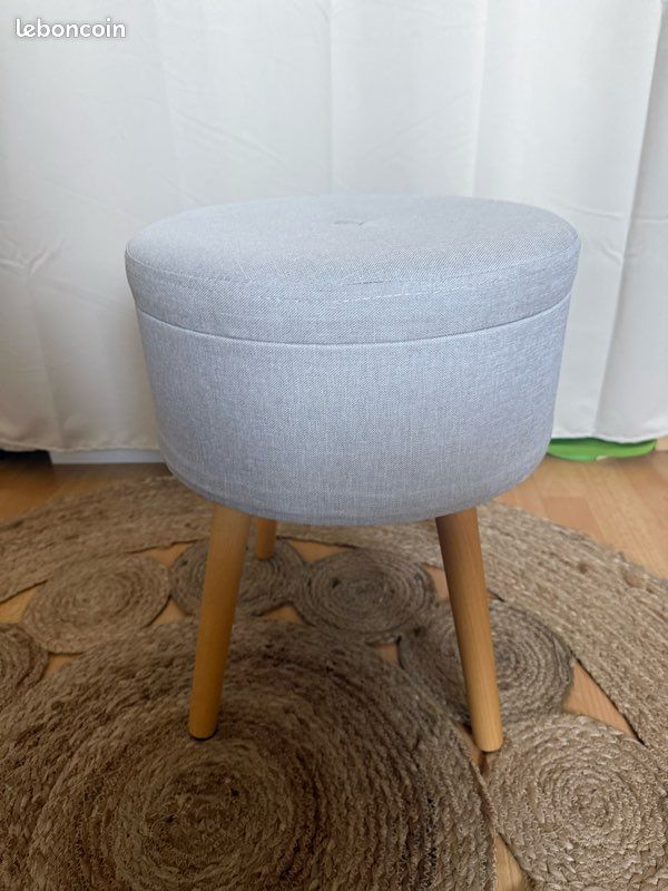 Tabouret coffre (image 1)