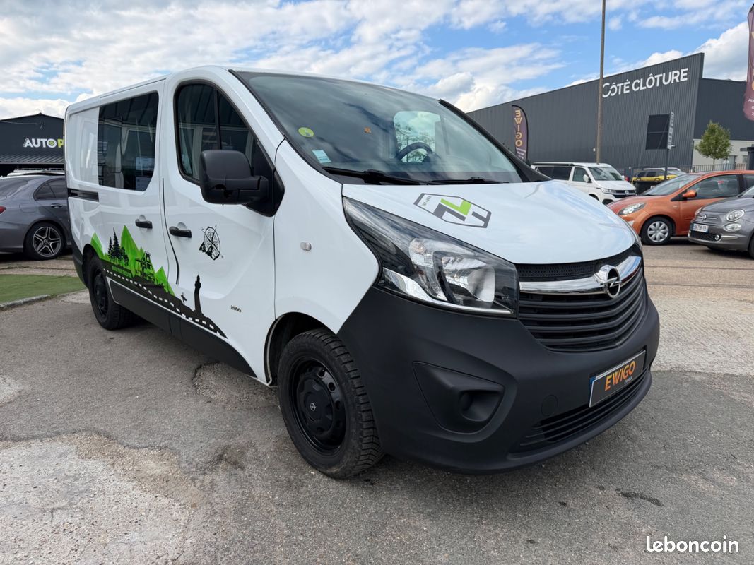 OPEL VIVARO VU FOURGON 1.6 CDTI 115CH 2900 L2H1 LONG - AMÉNAGER VANMANIA - FRIGO - BANQUETTE/LIT - RÉGULATEUr (image 8)