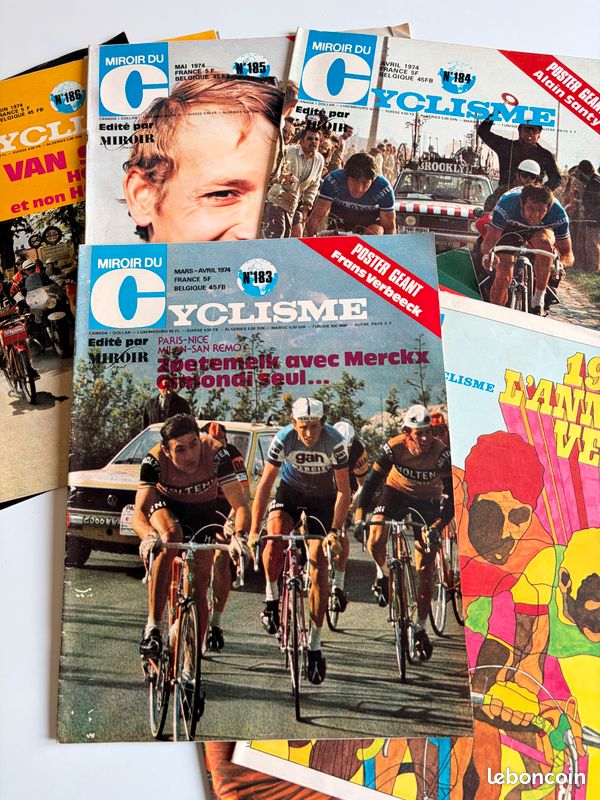 1978 miroir du cyclisme n°258 CHAMPIONNATS DU MONDE EN COULEURS GP DES NATIONS
