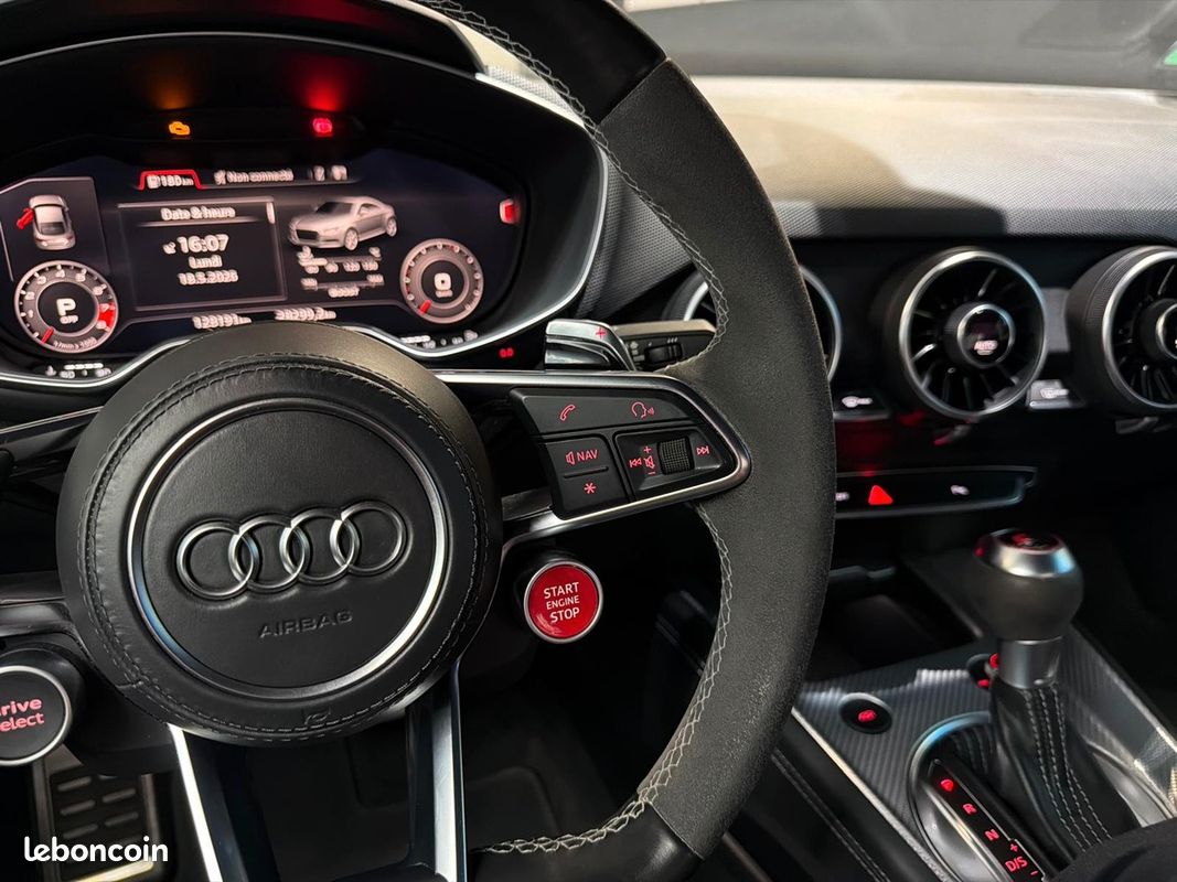 Audi TT RS 2.5 TFSI 400 CV QUATTRO S TRONIC 7 PACK CARBONE - DAZA - SIEGES CHAUFFANTS - RADAR - GPS (image 28)