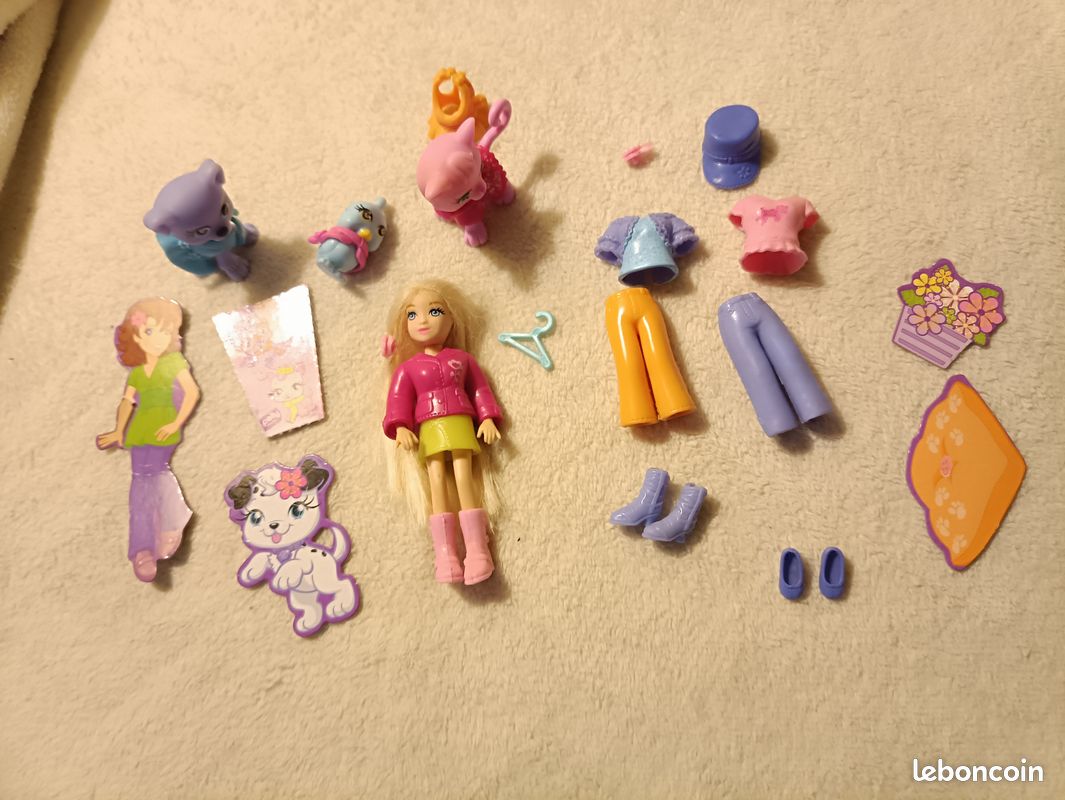 Mattel Polly Pocket poupée de collection SHANI en costume pantalon court GDK99 - Jeux
