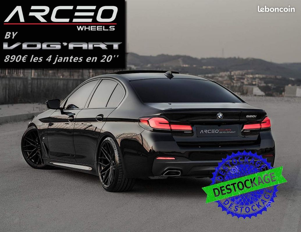 DESTOCKAGE SAISONNIER VOG’ART France jantes ARCEO VALENCIA 20’’ pour ...