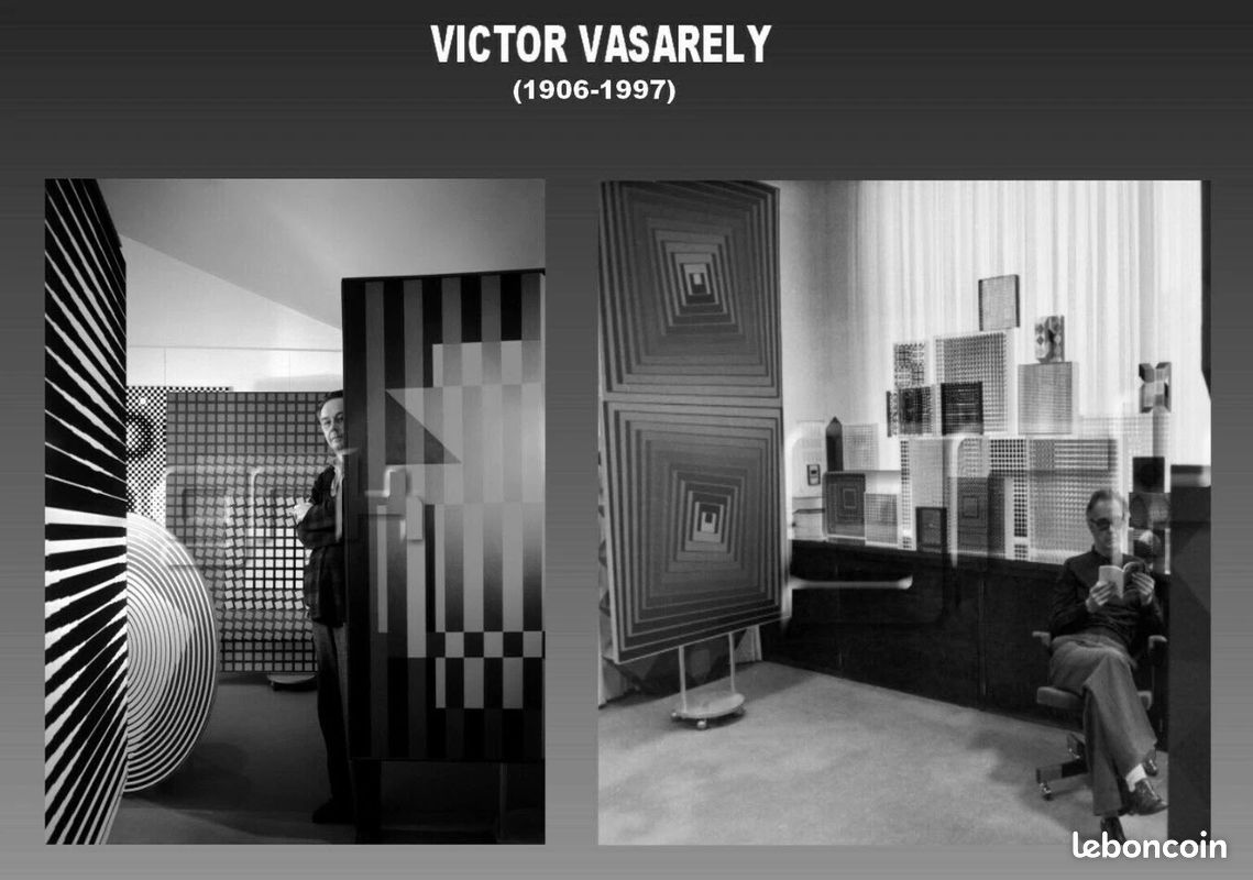 Site de Pierre Vasarely - Art Cinétique - Union Française des Experts