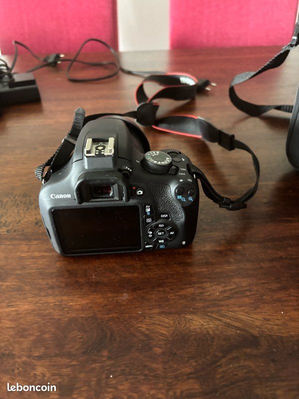 Appareil photo canon EOS 1200D double objectif (image 3)