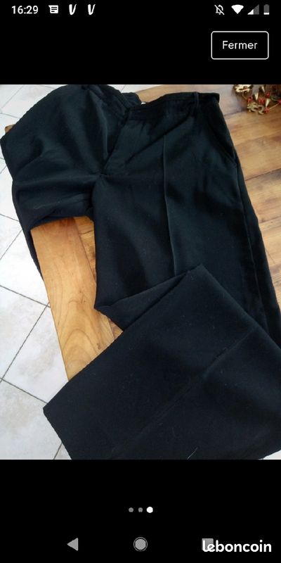 Pantalon de costume Homme Armani (image 2)
