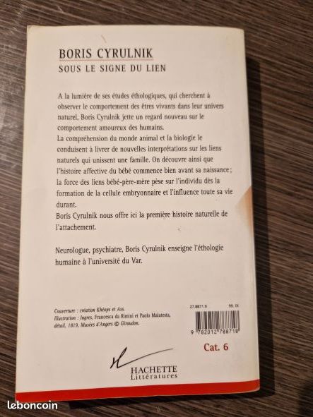 Sous Le Signe Du Lien - Cyrulnik (image 2)
