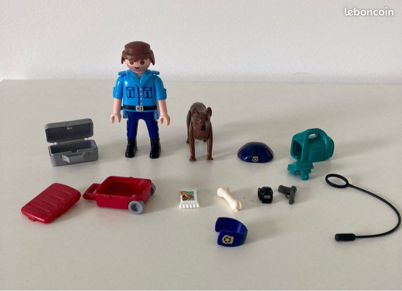 Playmobil 70085, policier avec chien (image 6)