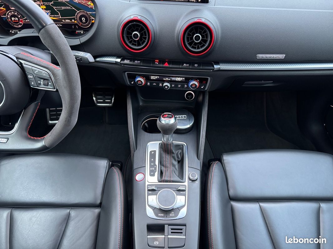 AUDI RS3 SPORTBACK 2.5 TFSI 400 QUATTRO S TRONIC Toit Ouvrant Bang & Olufsen Keyless Suivi Audi Garantie 12 mois (image 12)