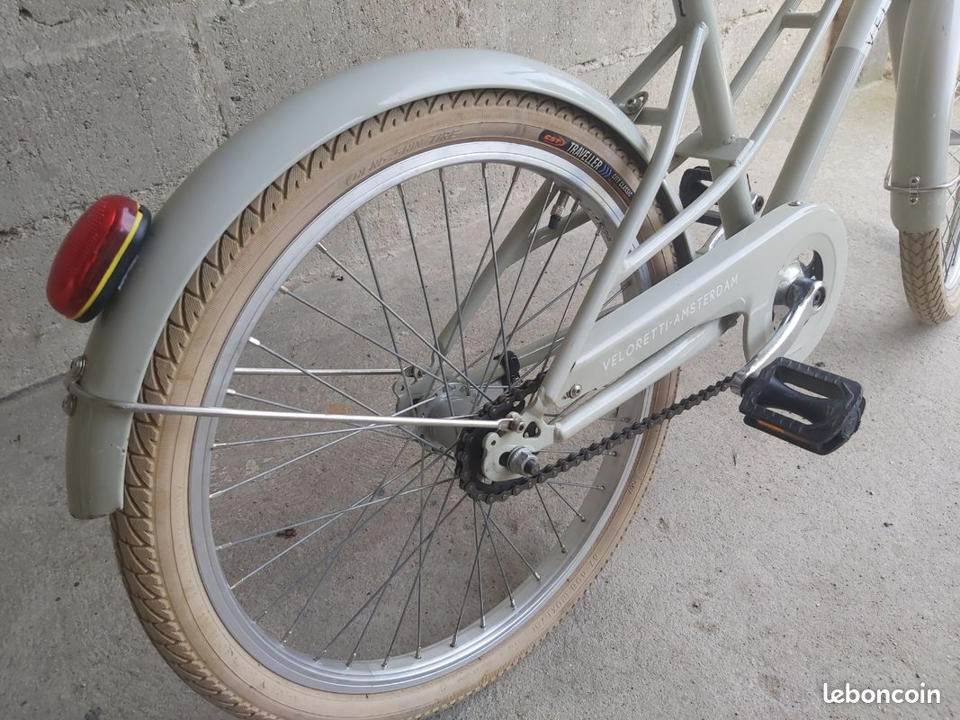 Vélo VELORETTI BEIGE NEUF (image 3)