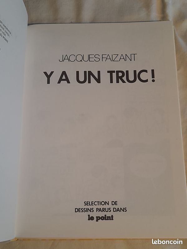 Livre "Y'a un truc" de Jacques Faizant (image 5)