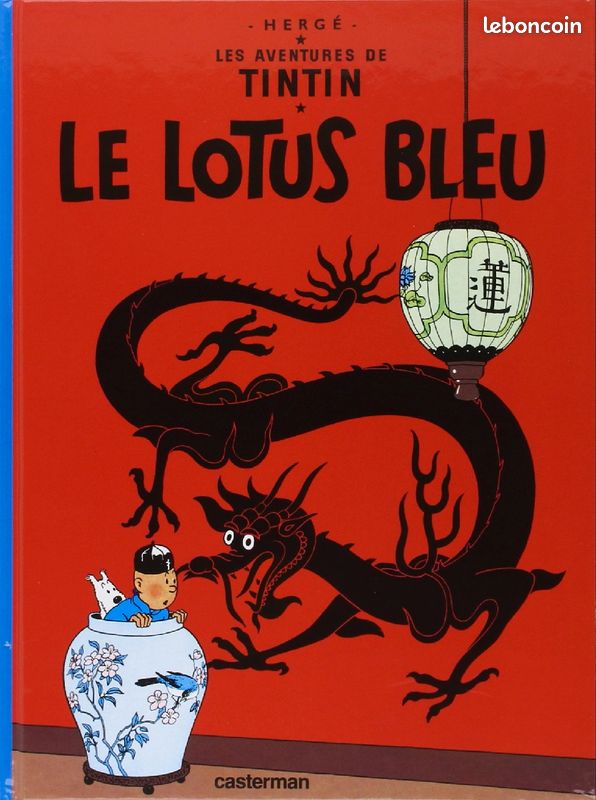 Le Lotus Bleu, les aventures de Tintin (image 1)