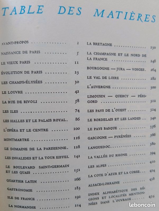 Lot de 6 ODÉ Le monde en couleurs DORÉ OGRIZEK : L'ITALIE 1959 + LA FRANCE 1957 + LA SUISSE 1958 + LE PORTUGAL 1960 + LA GRANDE BRETAGNE 1958 + L'AFRIQUE DU NORD 1952 (image 11)