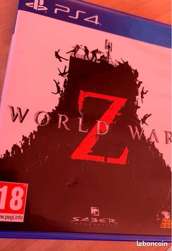 Jeu World Z War PlayStation 4 en boite PS4 Sony FR