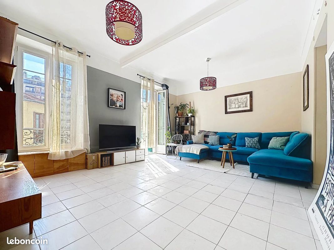 Appartement 3 pièces 61 m² · à Nice · 61 m² · 1 400 €/mois