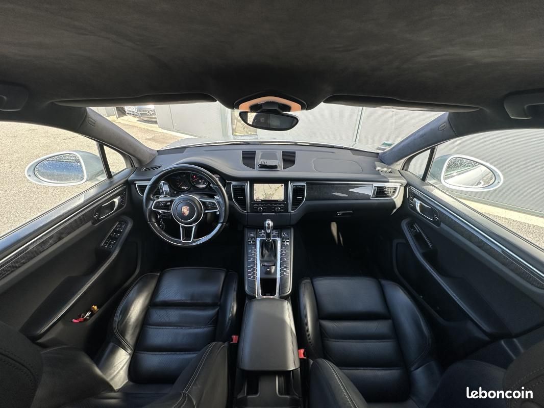 Porsche Macan TURBO 3.6 V6 400 CH PACK CARBONE ECHAP SPORT / BOITE DE TRANSFERT OK REVISION POUR ... (image 6)