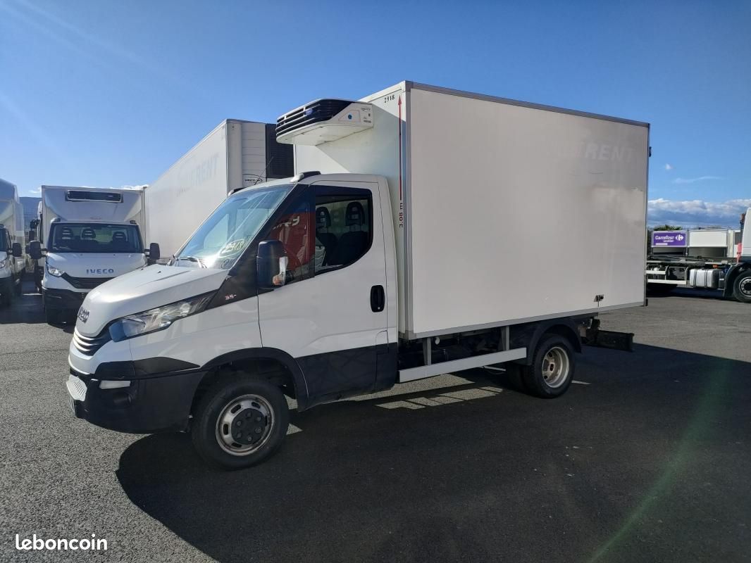 Iveco Daily CHASSIS CABINE FRIGO OPTION HAYON - 12M3 140 CV RJ CAISSE CAZAUX GROUPE CARRIER XARIO... (image 3)