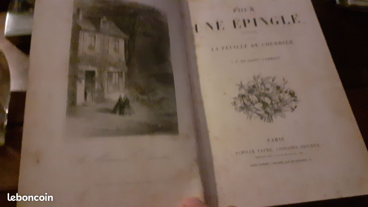 La légende de l épingle 1856 Relié (image 4)