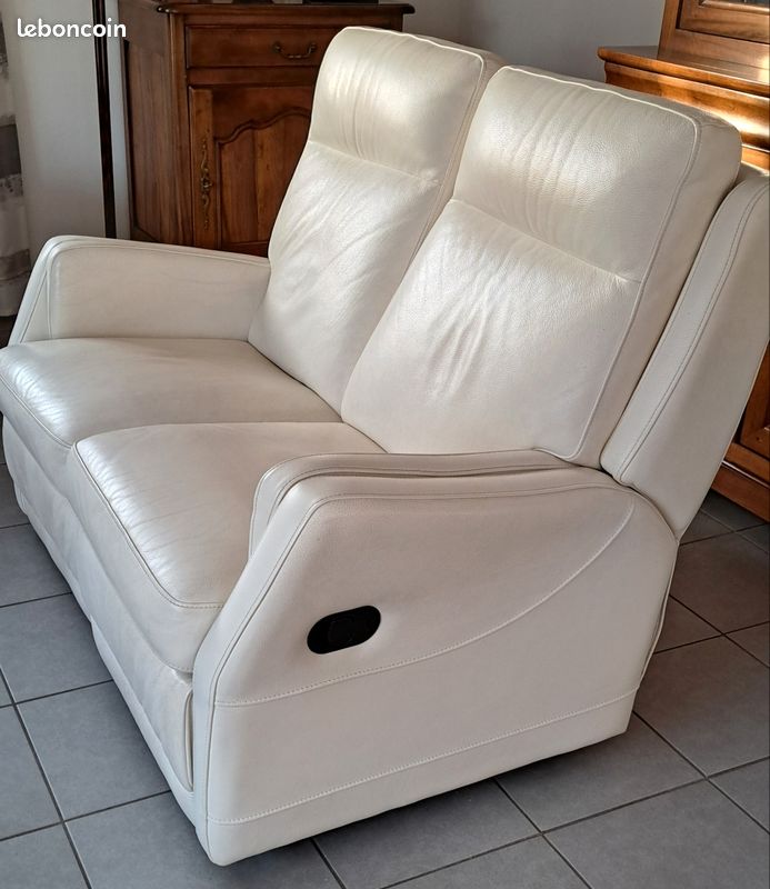 Canapé fixe confortable & design au meilleur prix, Canapé 2 places en