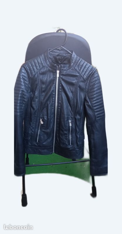Blouson cuir femme (image 1)