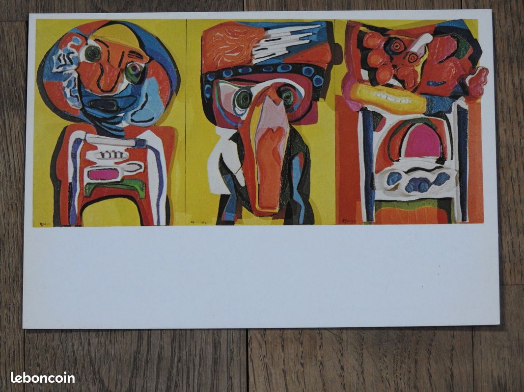 Carte postale Karel Appel (image 1)