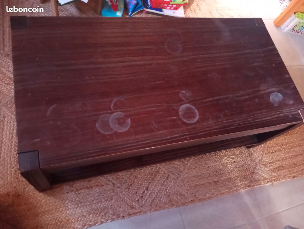 Table basse en bois massif (image 7)