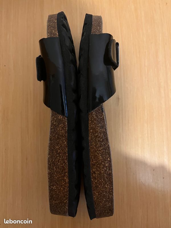 Bata Claquettes Noir, P.39 (image 8)