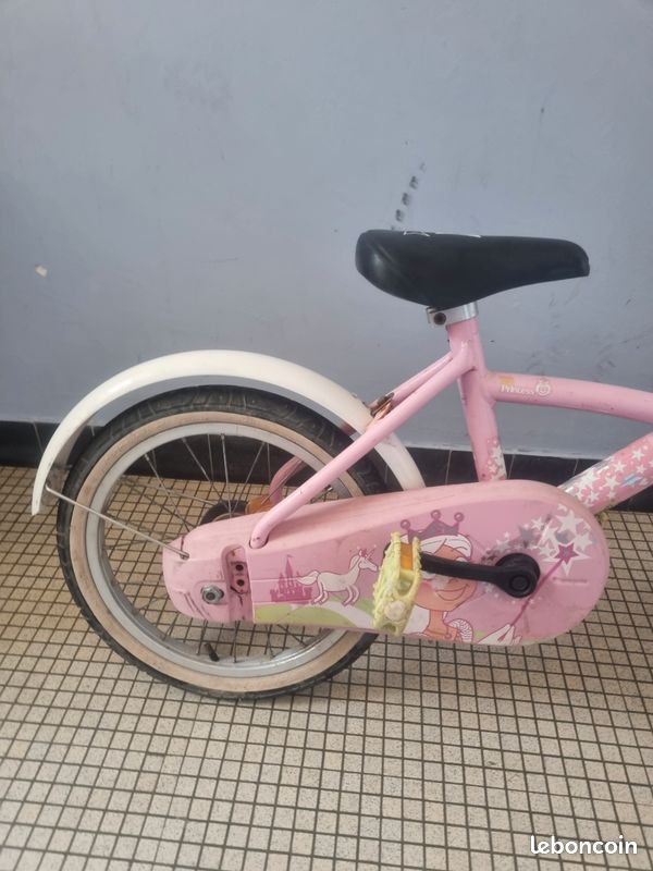 Vélo 16 pouce Btwin rose (image 2)