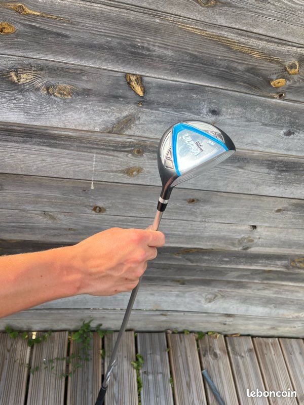 Ensemble de golf complet avec sac et chariot – Très bon état (image 6)