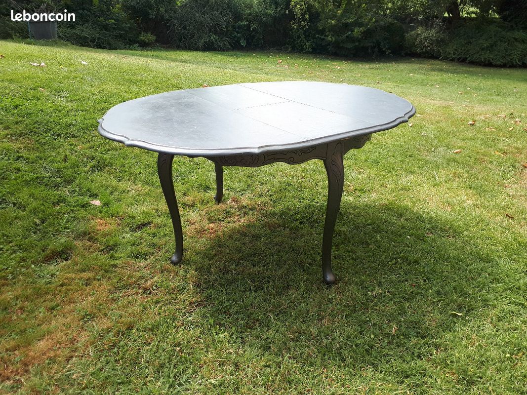 Table style Louis XV avec rallonge (image 2)