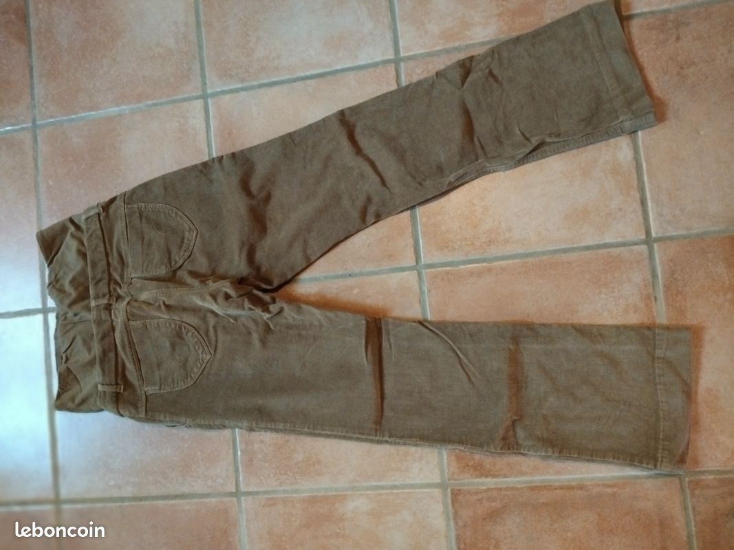 Pantalon de grossesse velour 38 (image 2)